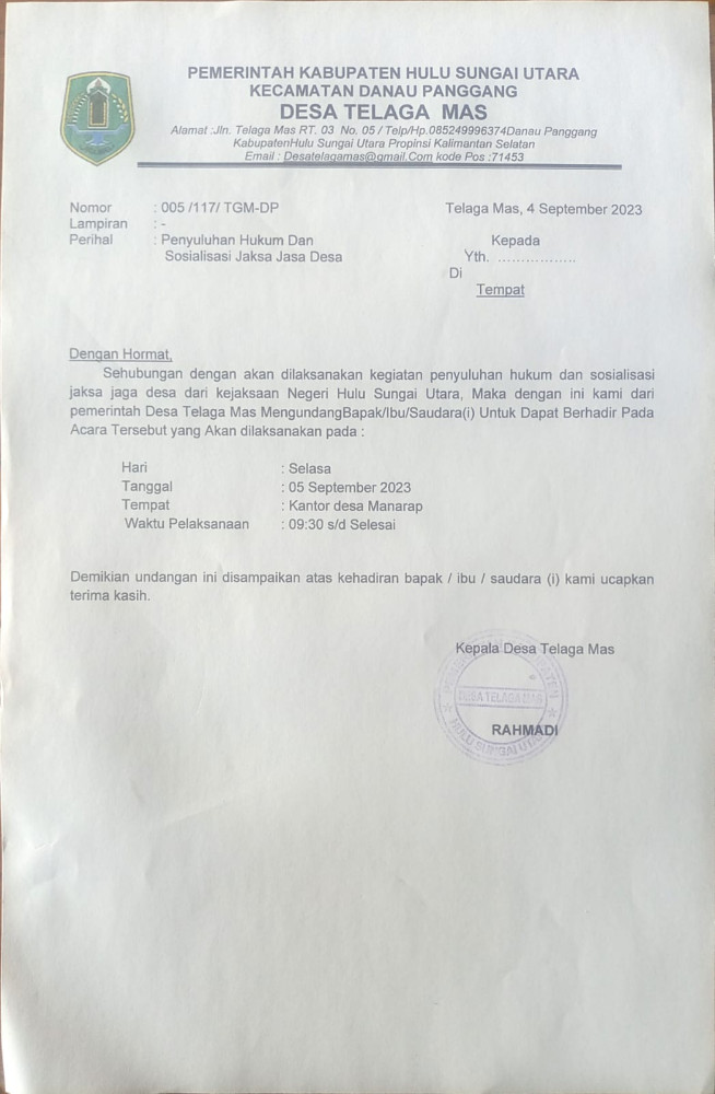 PENYULUHAN HUKUM DAN SOSIALISASI JAKSA