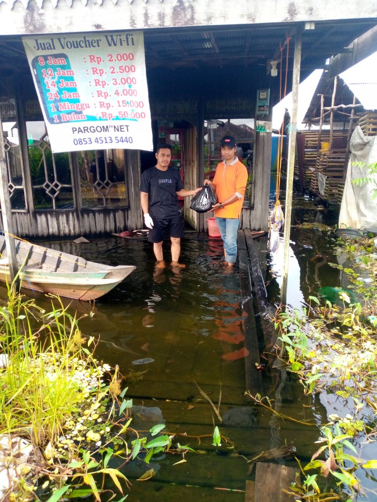 Bantuan Banjir dari bupati 