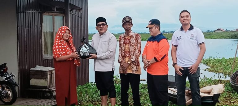 Bantuan Banjir dari bupati 