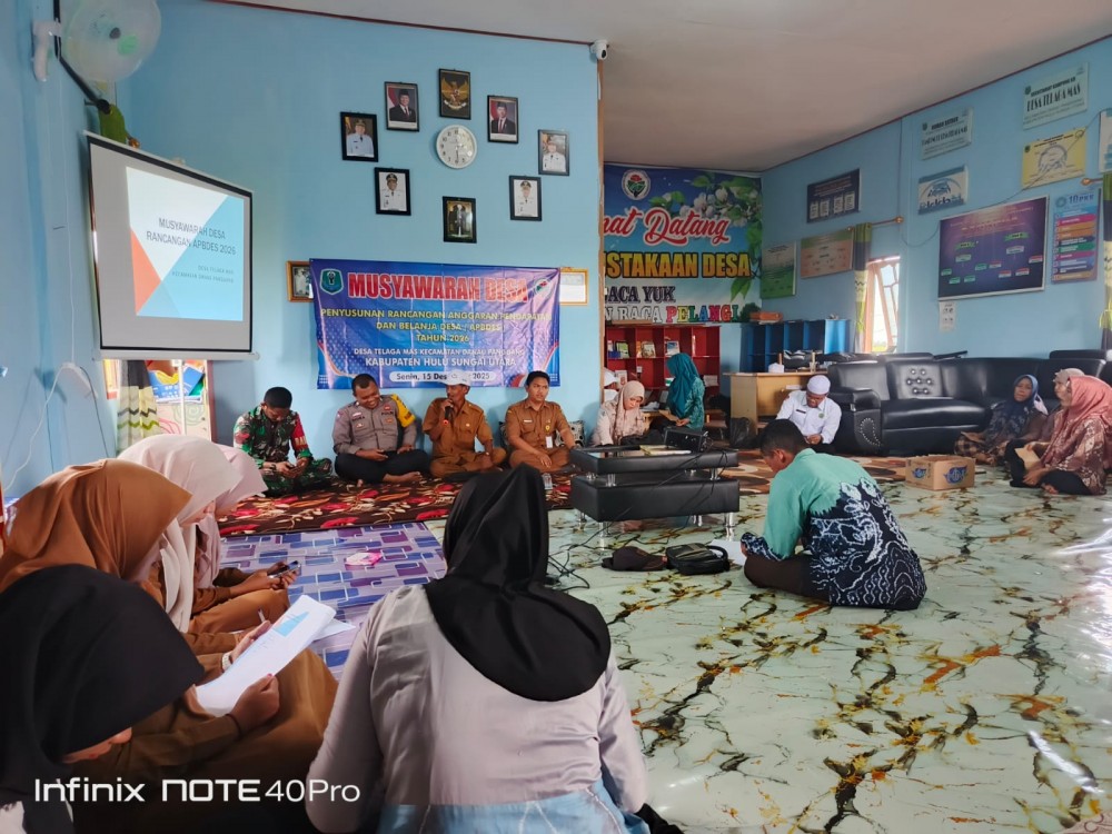MUSYAWARAH DESA TELAGA MAS